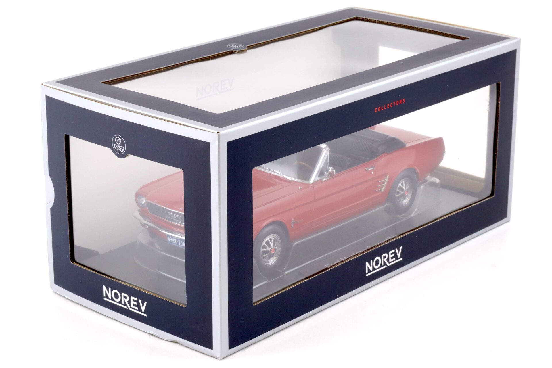 1:18 Norev Ford Mustang Convertible 1966 red