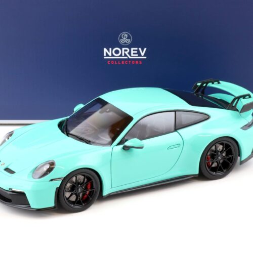 1:18 Norev Porsche 911 (992) GT3 Coupe 2021 Mint green/ black wheels