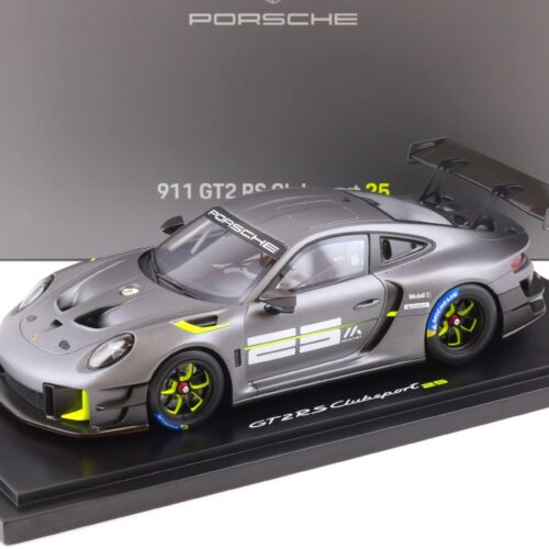 1:18 Spark Porsche 911 GT2 RS Clubsport 25 grey - Limited 750 pcs. WAP DEALER
