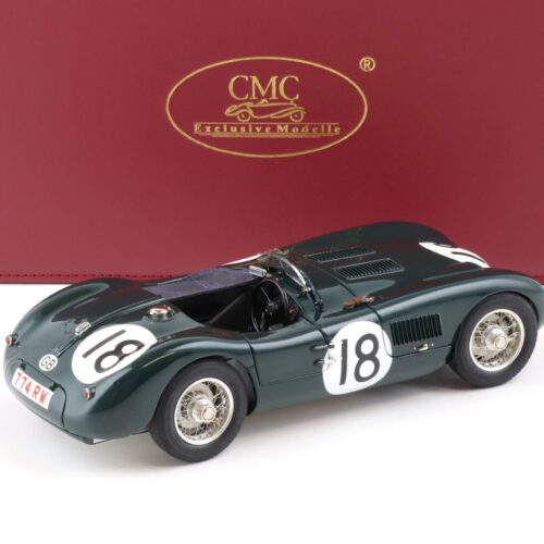 1:18 CMC Jaguar C-Type Winner 24h Le Mans 1953 Rolt/ Hamilton #18 - Nr. 1/1500! M-195