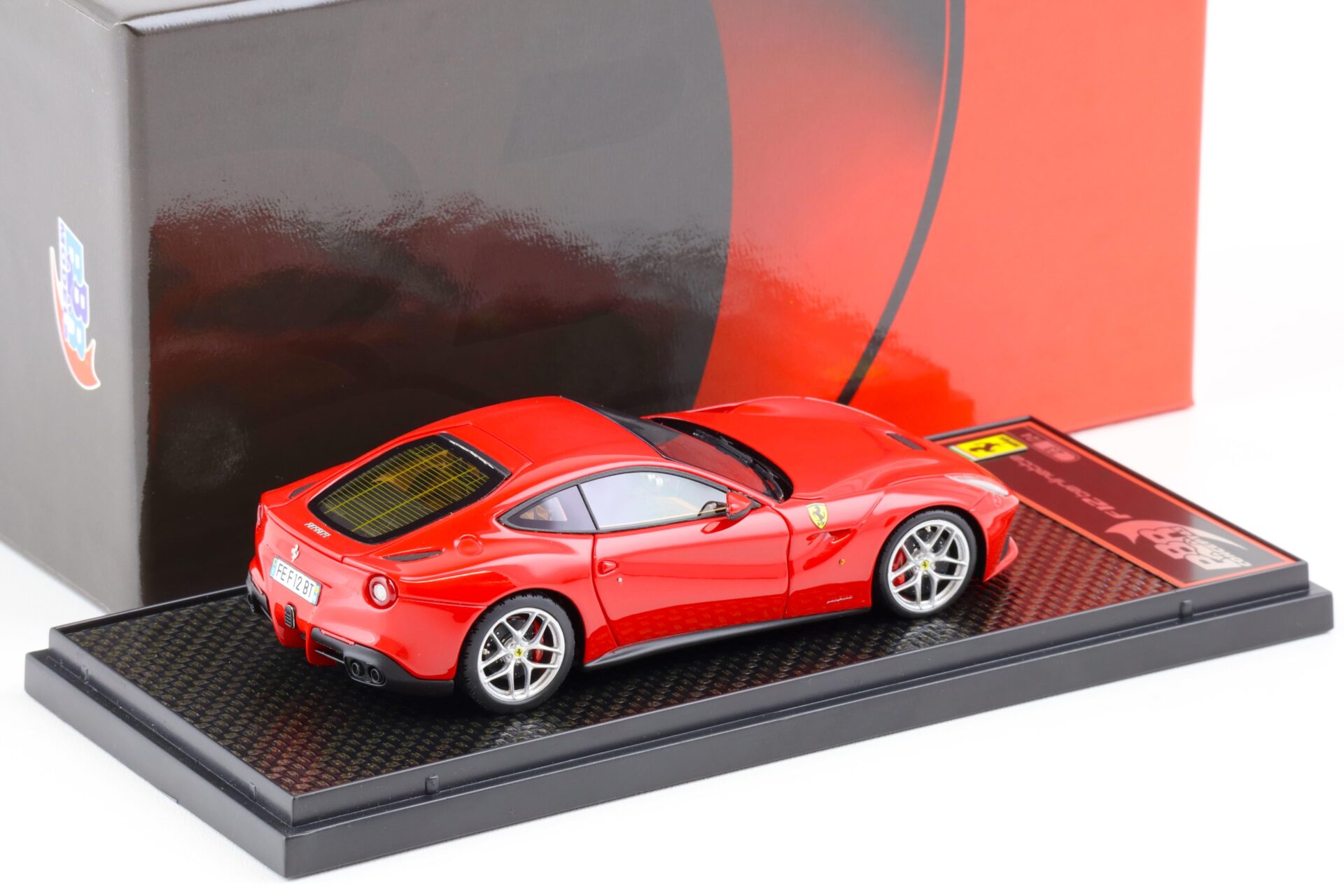 1:43 BBR Ferrari F12 Berlinetta Rosso Corsa 322 red - Limited 24 pcs.