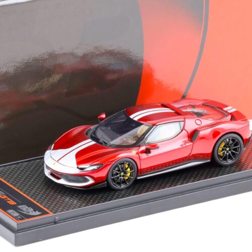 1:43 BBR Ferrari 296 GTB Assetto Fiorano Rosso Fuoco Gloss red - Limited 36 pcs.