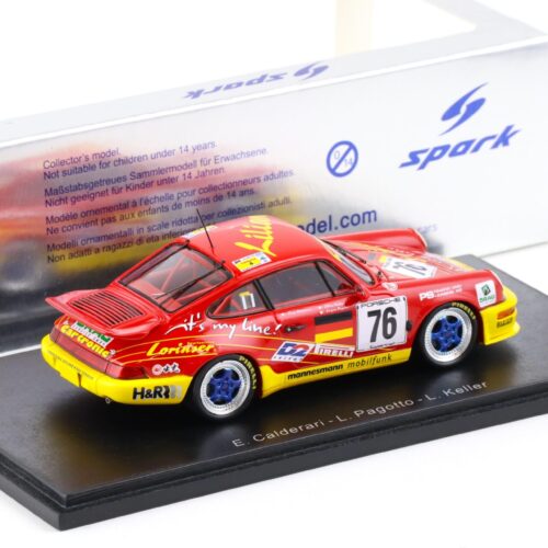 1:43 Spark Porsche 911 (964) Carrera Cup #76 Le Mans 1993 red/ yellow S2071
