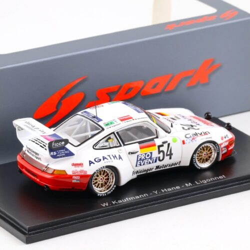 1:43 Spark Porsche 911 (993) Bi-Turbo Le Mans 1995 Kaufmann/ Hane/ Ligonnet