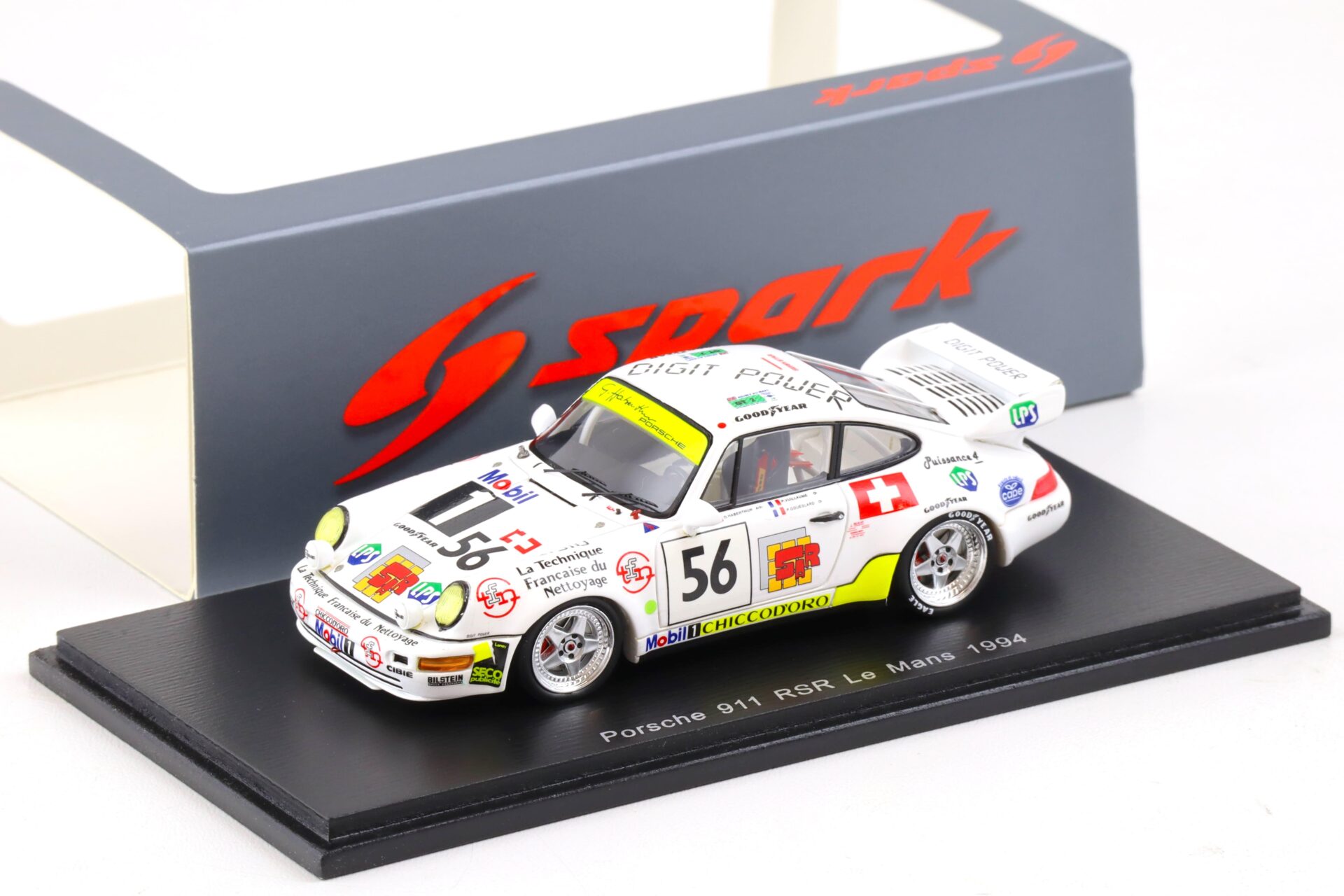 1:43 Spark Porsche 911 RSR Le Mans 1994 Digit Power Vuillaume/ Goueslard #56