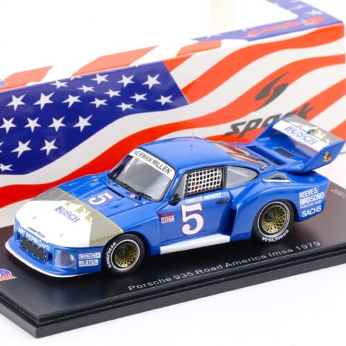 1:43 Spark Porsche 935 Road America IMSA 1979 Charles Mendez #5
