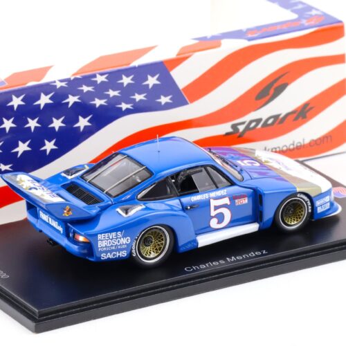 1:43 Spark Porsche 935 Road America IMSA 1979 Charles Mendez #5