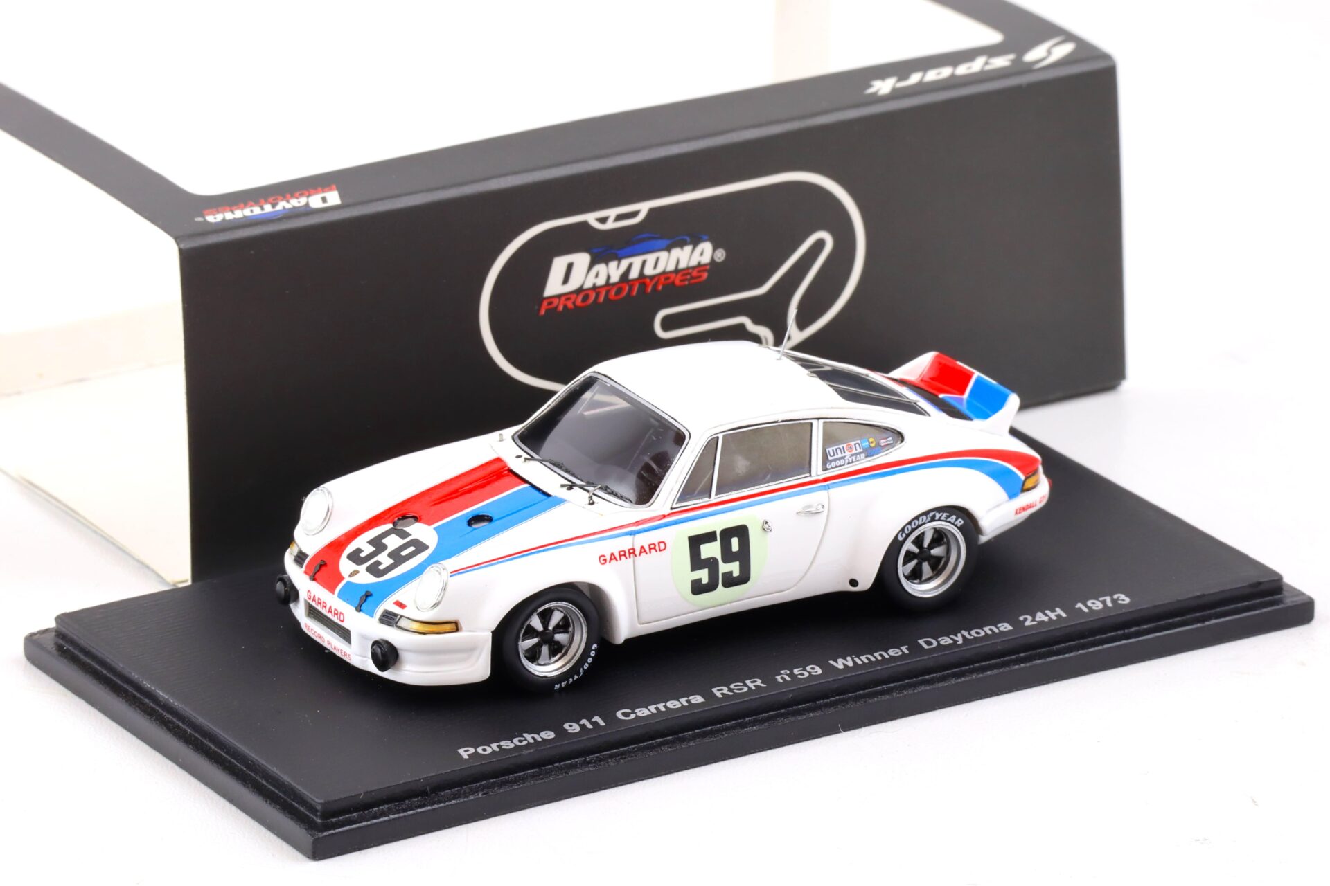ID 83613 orig.jpg 1:43 Spark Porsche 911 Carrera RSR #59 Winner Daytona 24h 1973 Gregg/ Haywood