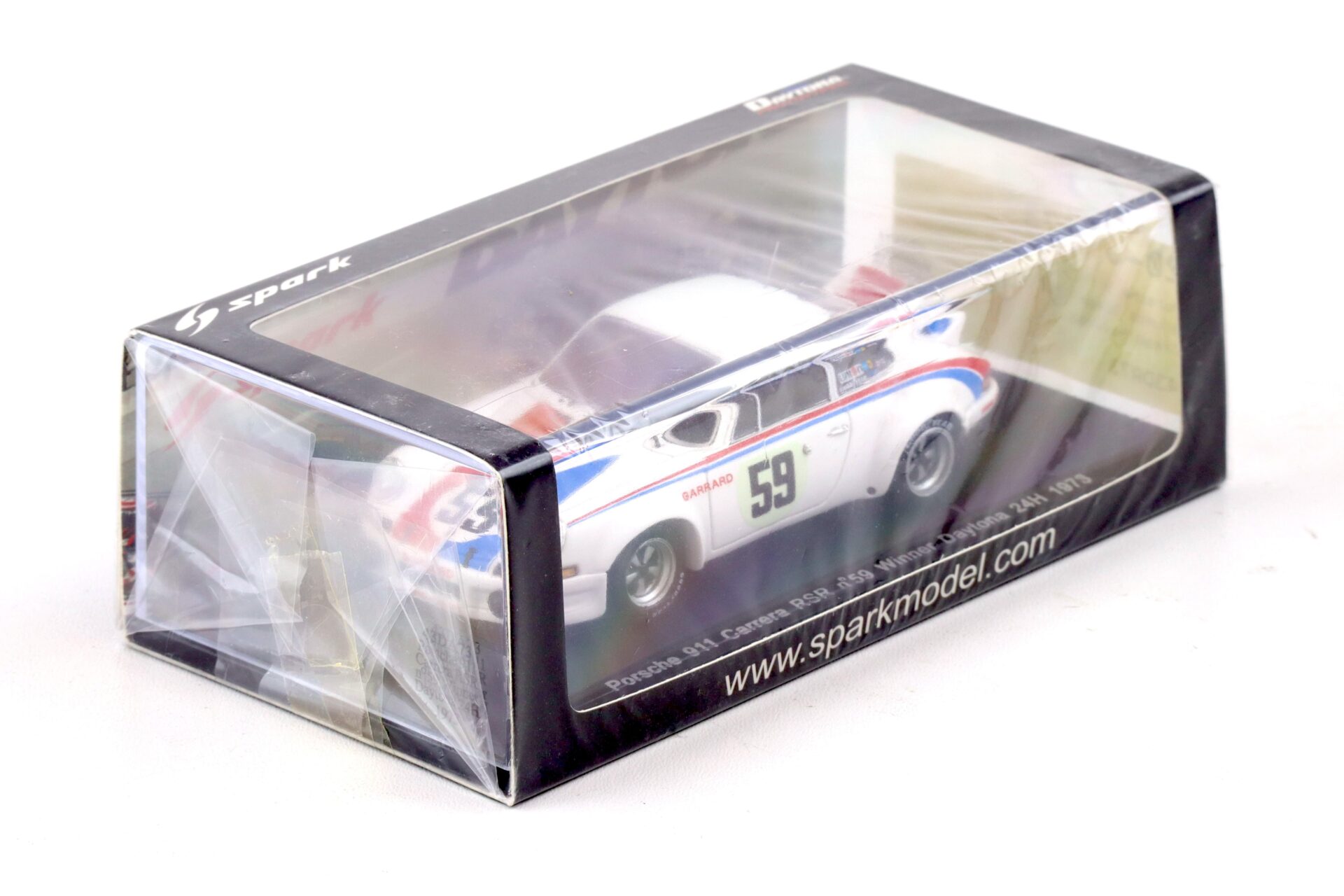 1:43 Spark Porsche 911 Carrera RSR #59 Winner Daytona 24h 1973 Gregg/ Haywood