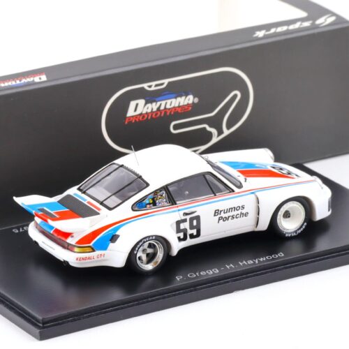 1:43 Spark Porsche 911 Carrera RSR Winner 24h Daytona 1975 Brumos Gregg/ Haywood