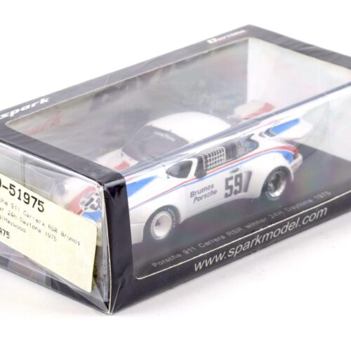 1:43 Spark Porsche 911 Carrera RSR Winner 24h Daytona 1975 Brumos Gregg/ Haywood