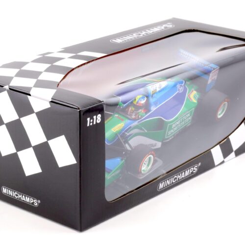 1:18 Minichamps Benetton Ford B194 Mick Schumacher Demonstration Run Belgian GP 2017