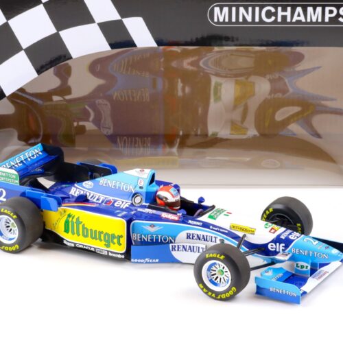 1:18 Minichamps Benetton Renault B195 Johnny Herbert Winner British GP 1995