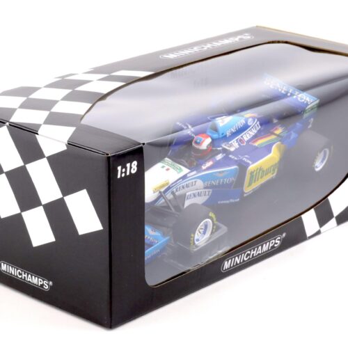 1:18 Minichamps Benetton Renault B195 Johnny Herbert Winner British GP 1995