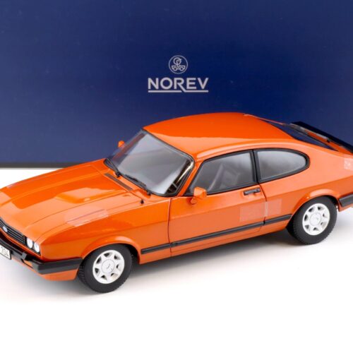 1:18 Norev Ford Capri 2.8 MKIII Coupe 1983 orange metallic - Limited 150 pcs.
