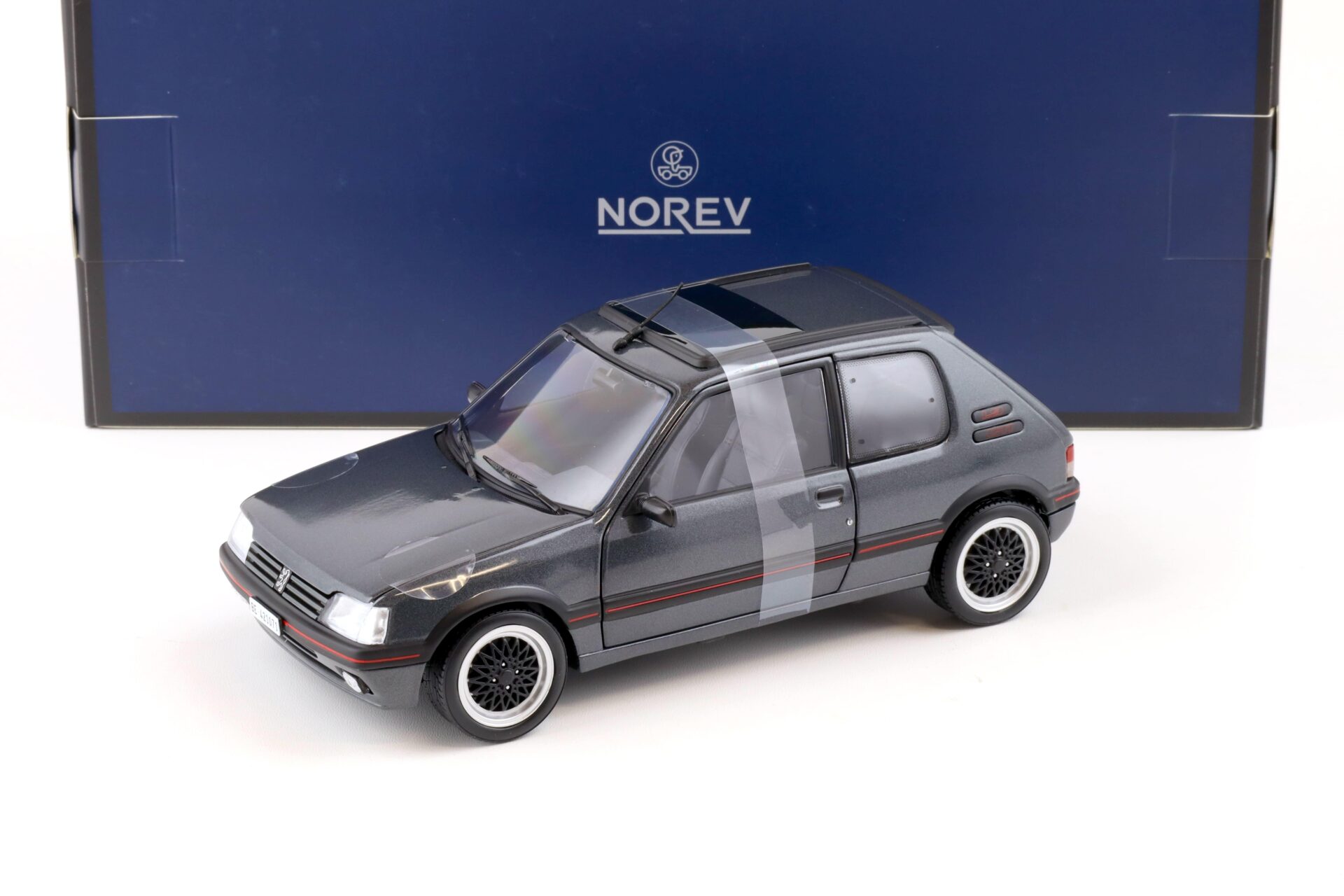ID 83738 orig 1.jpg 1:18 Norev Peugeot 205 GTi Collection 1992 graphite grey - Limited 300 pcs.