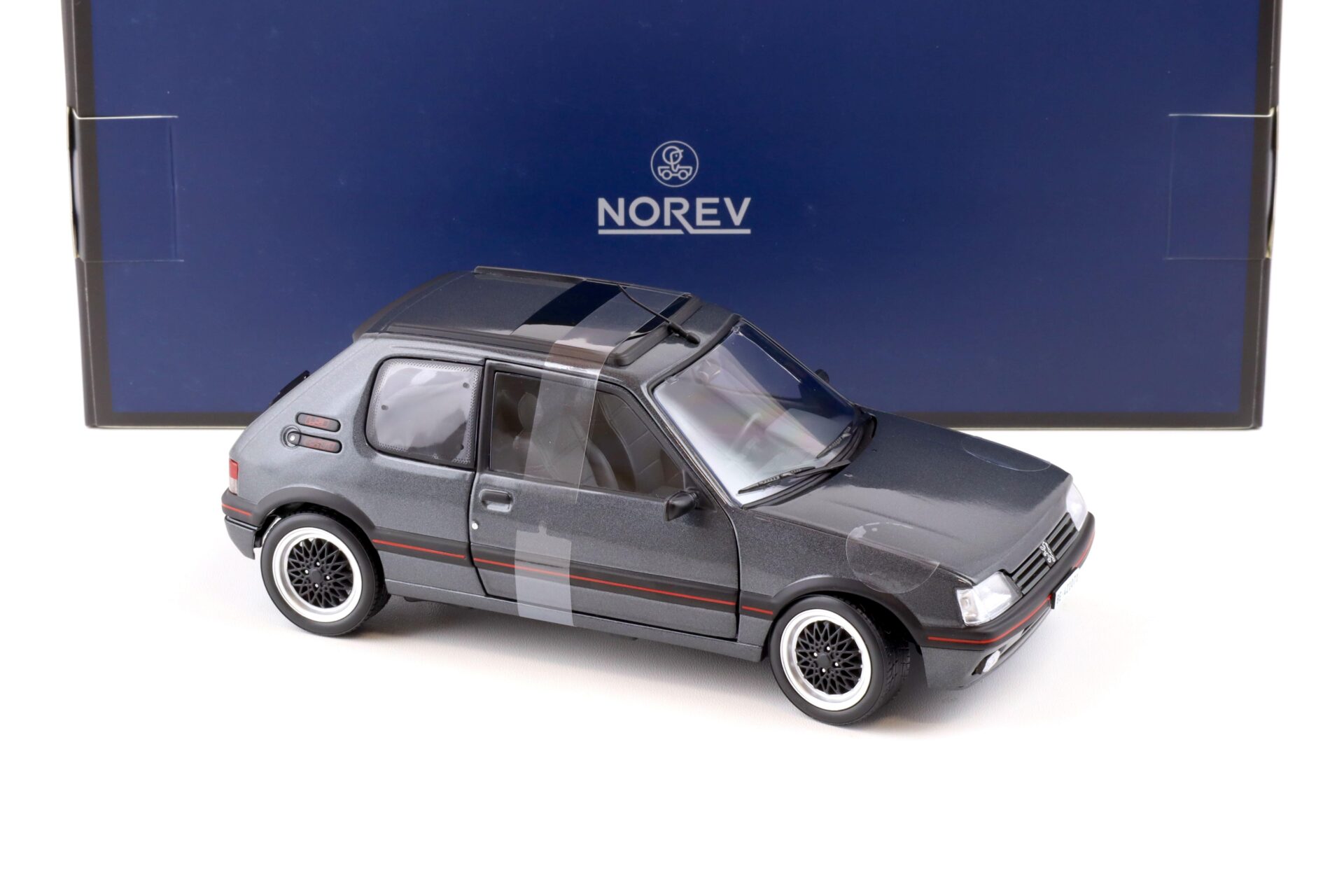 1:18 Norev Peugeot 205 GTi Collection 1992 graphite grey - Limited 300 pcs.