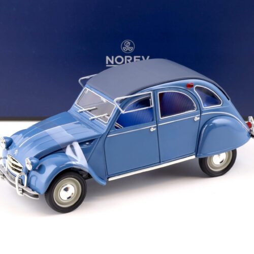 1:18 Norev Citroen 2CV AZAM 1966 Cyclades blue - Limited 200 pcs.