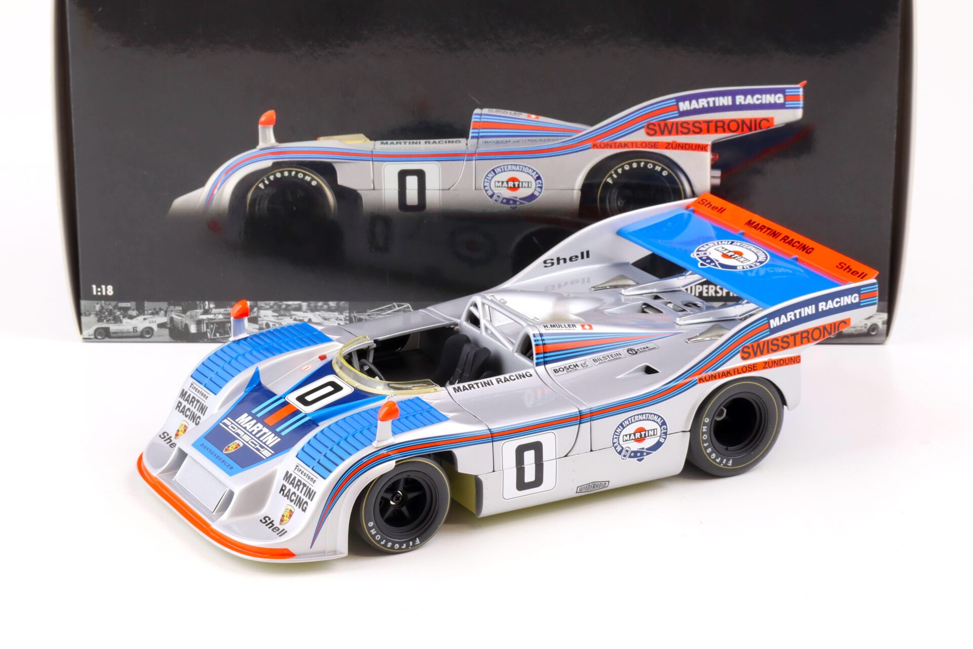 1:18 Minichamps Porsche 917/20 MARTINI Racing Müller Interserie Supersprint 1974