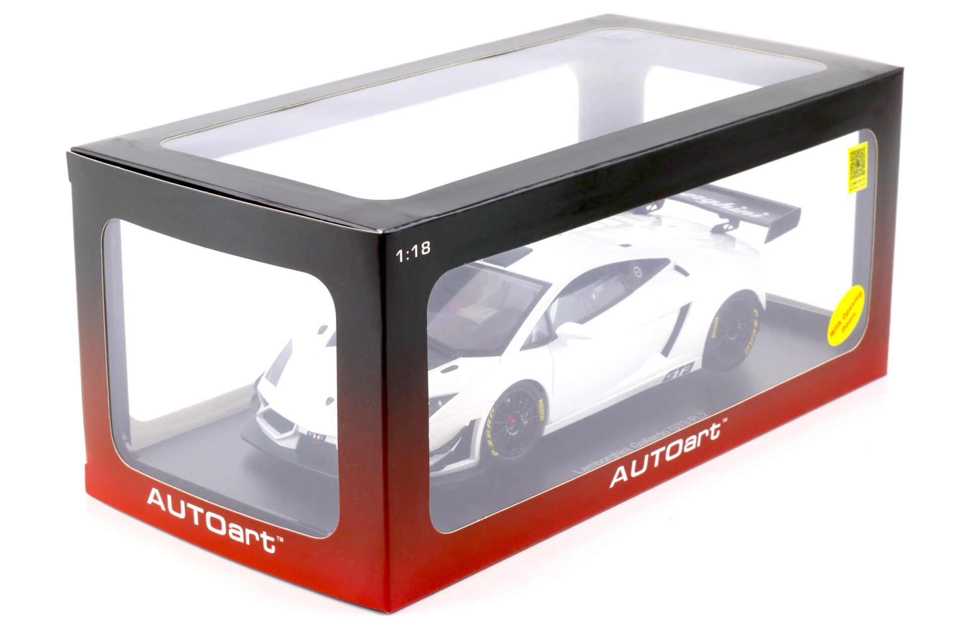 1:18 AUTOart Lamborghini Gallardo GT3 FL2 2013 white 81358