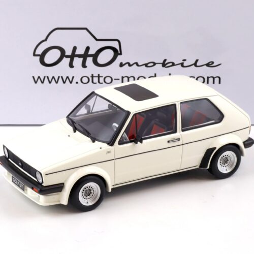 1:18 OTTO mobile OT1014 VW Golf GTI MK1 ABT white 1982