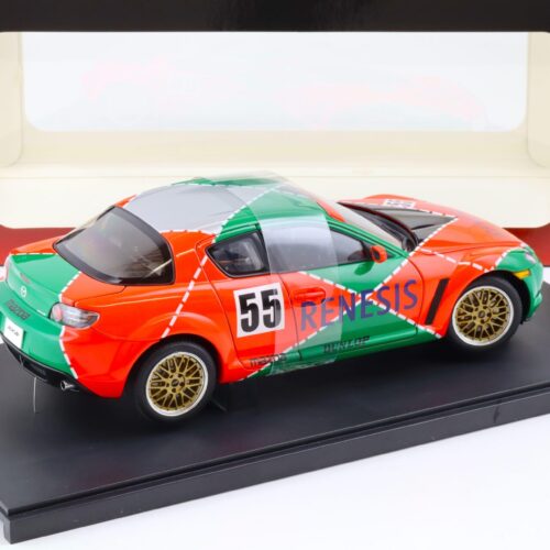 1:18 AUTOart Mazda RX-8 LM Version Limited Edition #55 green/ orange 80443