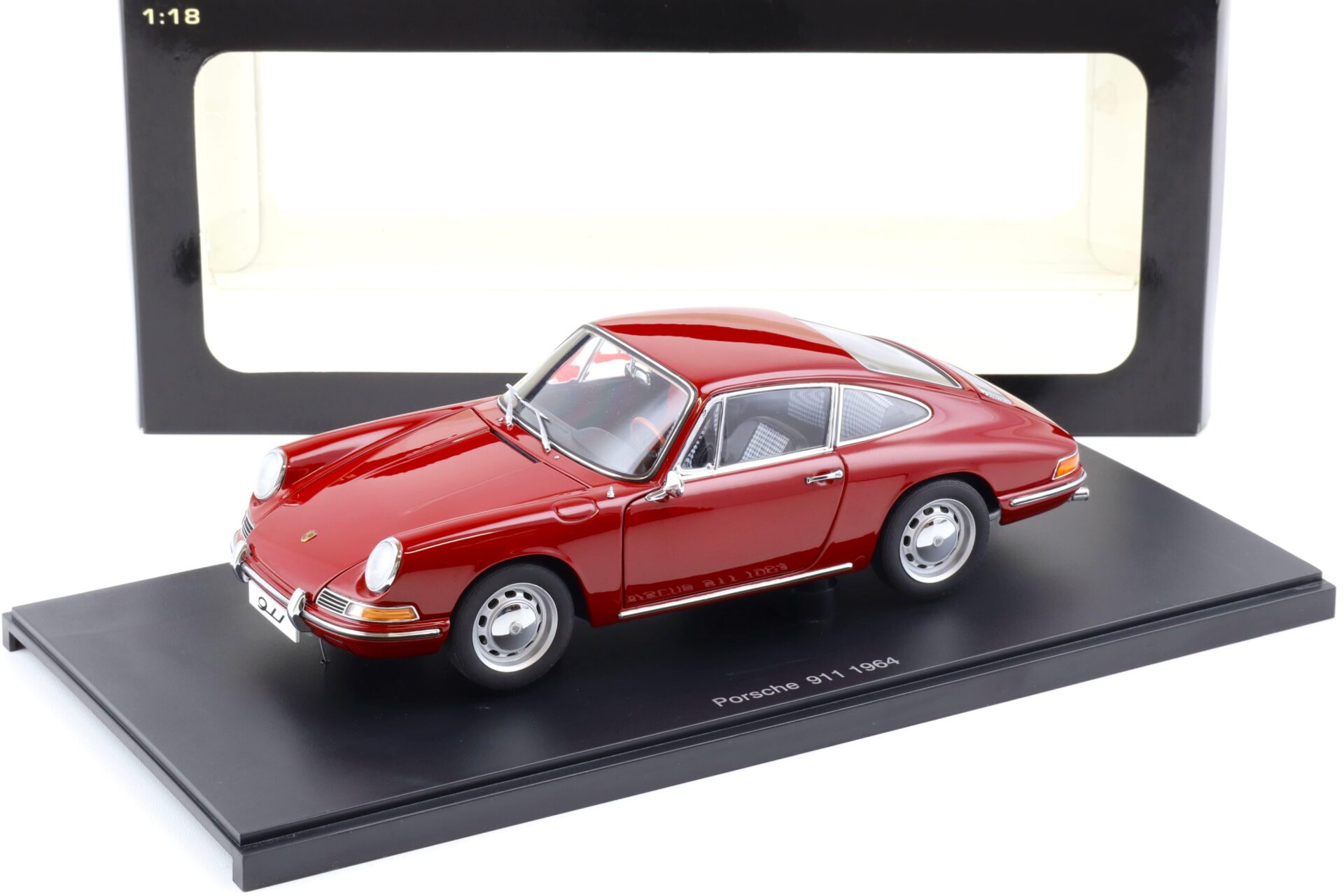 1:18 AUTOart Porsche 911 (901) Coupe 1964 red 77912