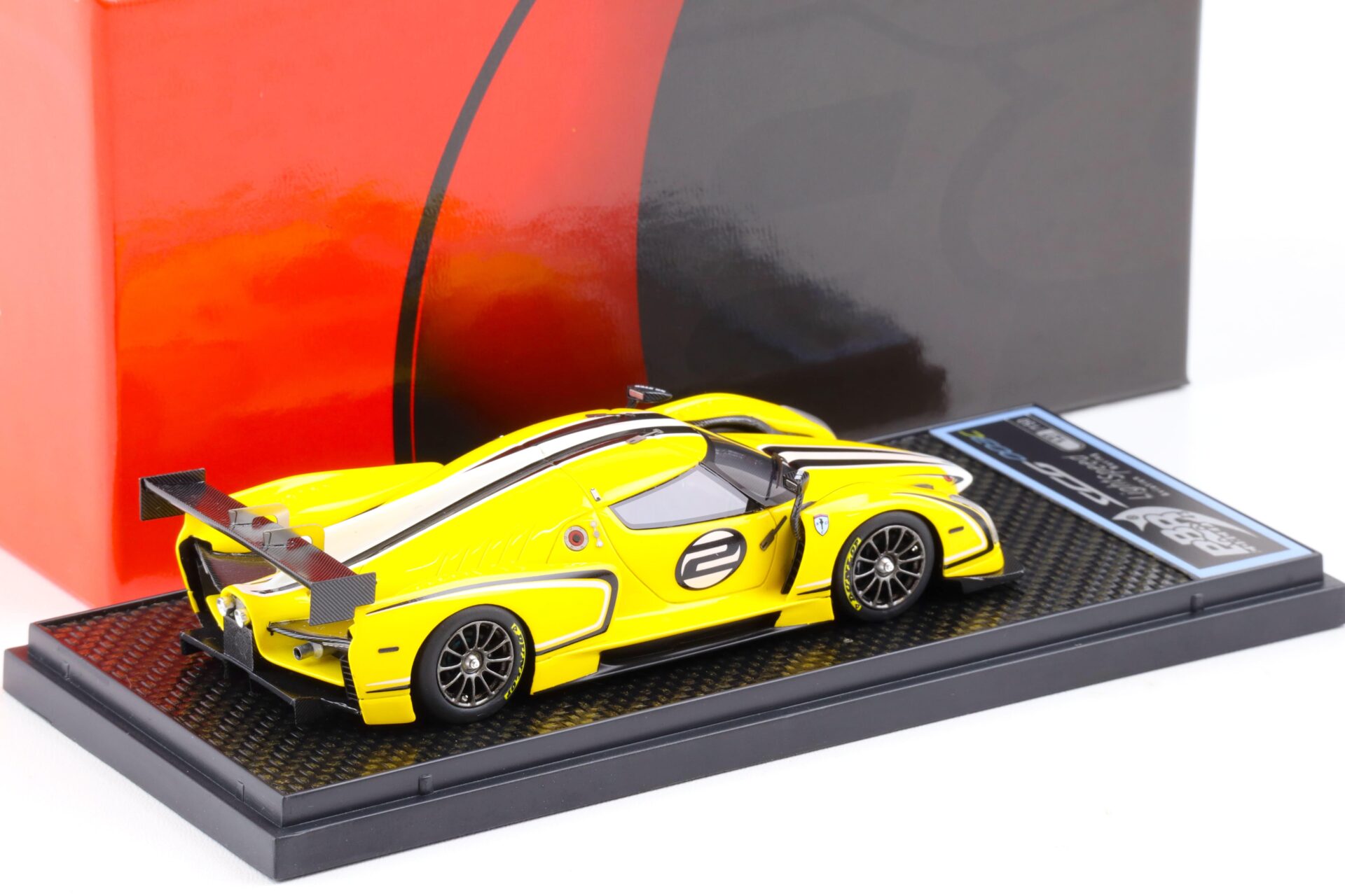 1:43 BBR Glickenhaus SCG 003C 2015 Light Speed Aviation Racing - Limited 150 pcs.