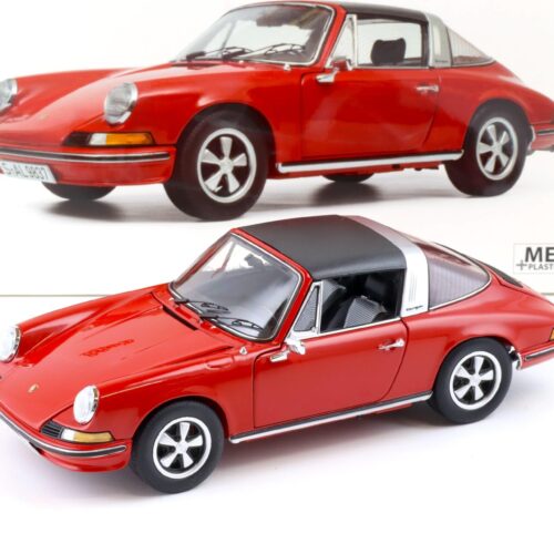 1:18 Schuco Porsche 911 S Targa 1973 red