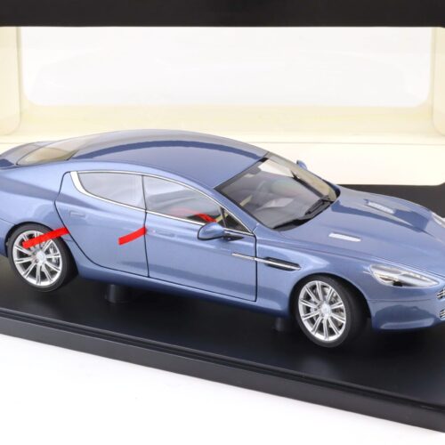 1:18 AUTOart Aston Martin Rapide 2010 Concours blue metallic