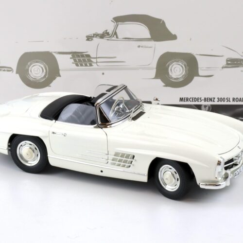 1:18 Minichamps Mercedes 300 SL Roadster (W198 II) with Softtop 1957 white