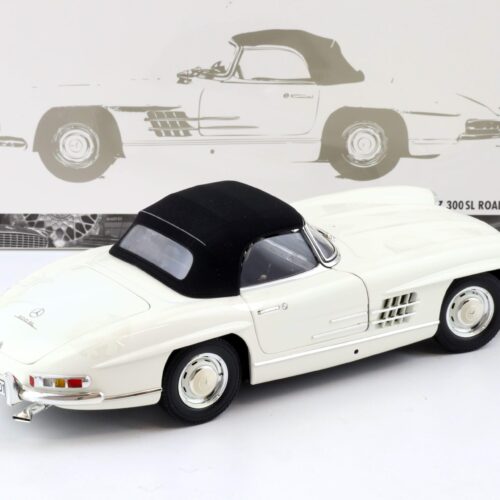 1:18 Minichamps Mercedes 300 SL Roadster (W198 II) with Softtop 1957 white