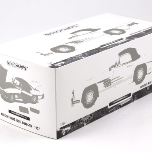 1:18 Minichamps Mercedes 300 SL Roadster (W198 II) with Softtop 1957 white