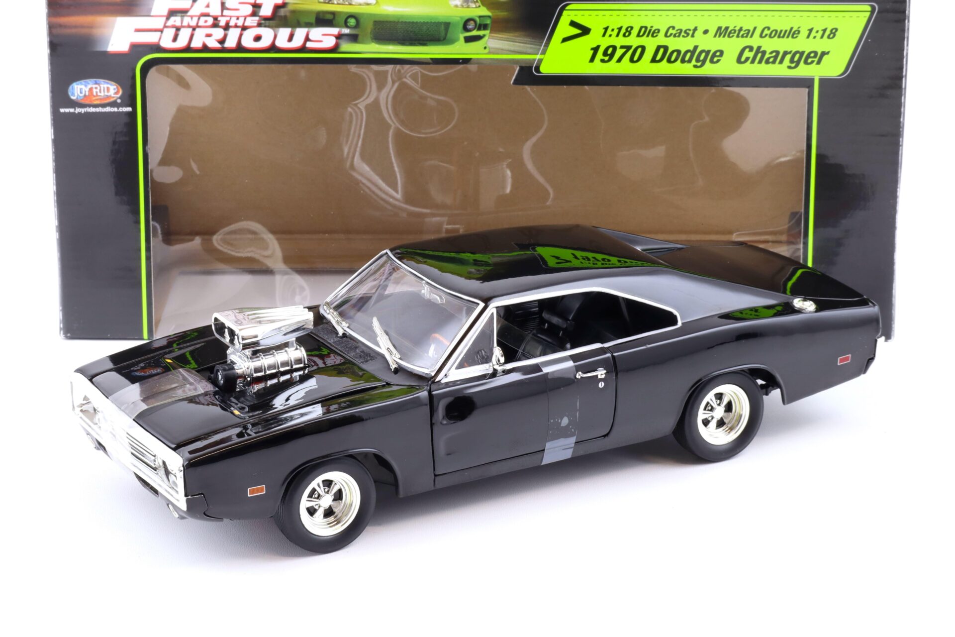 ID 84190 orig.jpg 1:18 ERTL Joyride 1970 Dodge Charger "The Fast and the Furious" black