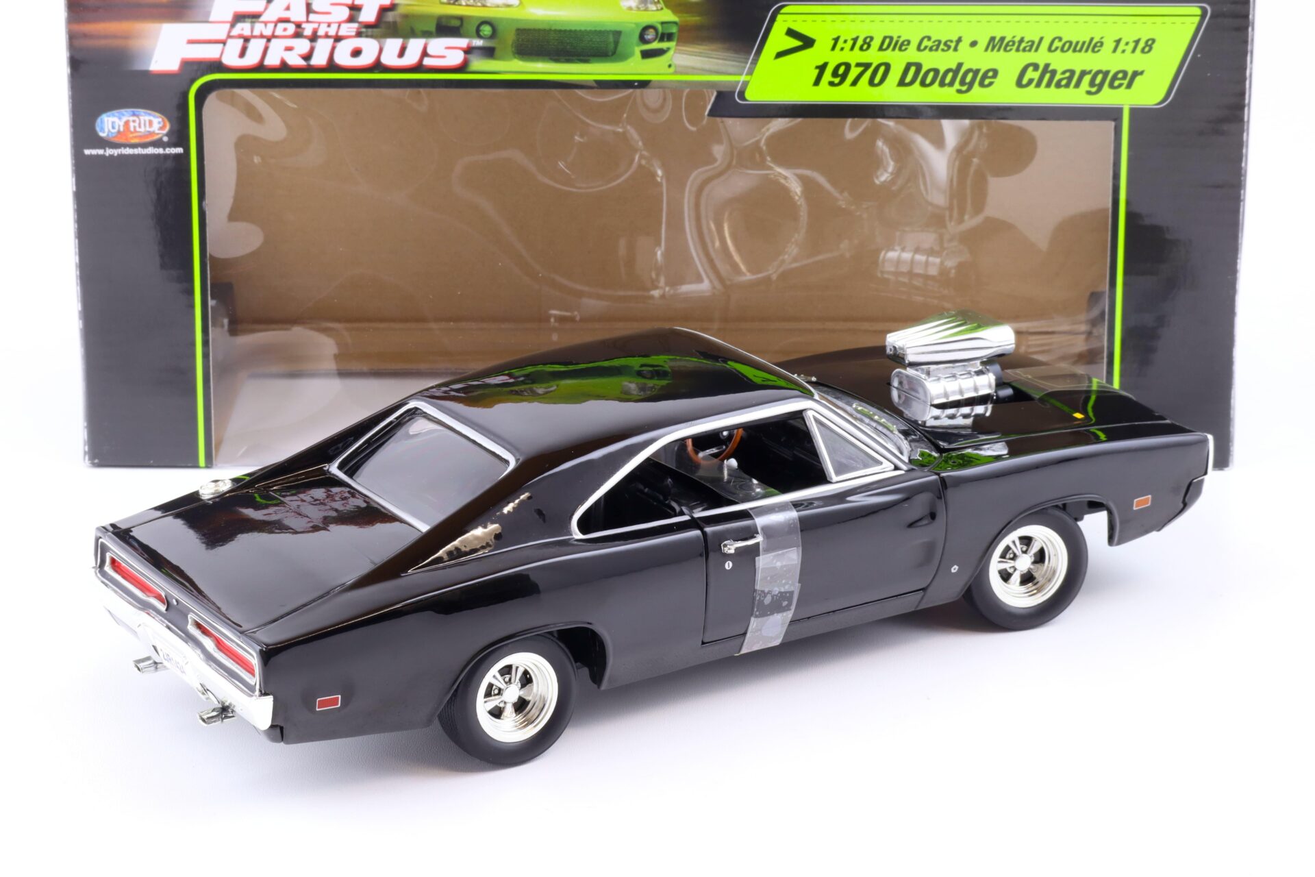 1:18 ERTL Joyride 1970 Dodge Charger "The Fast and the Furious" black
