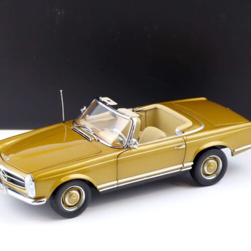 1:18 Norev Mercedes 230 SL Pagode Cabriolet gold metallic 1963
