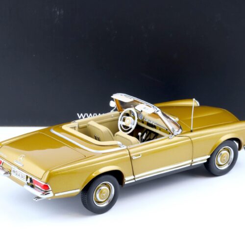 1:18 Norev Mercedes 230 SL Pagode Cabriolet gold metallic 1963