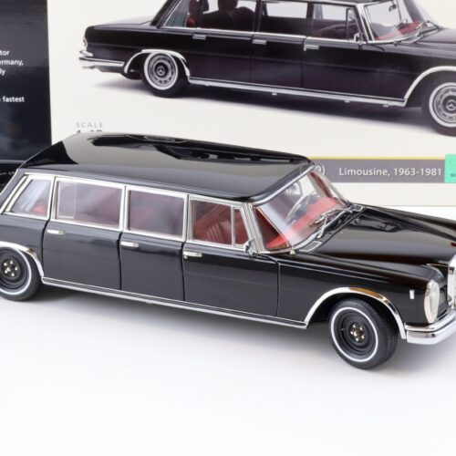 1:18 CMC Mercedes 600 Pullman (W100) Limousine 1963-1981 black M-200