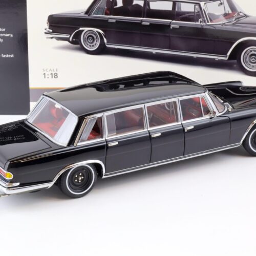 1:18 CMC Mercedes 600 Pullman (W100) Limousine 1963-1981 black M-200