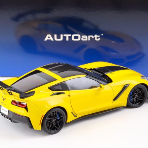 1:18 AUTOart Chevrolet Corvette C7 ZR1 Coupe 2019 Corvette Racing yellow
