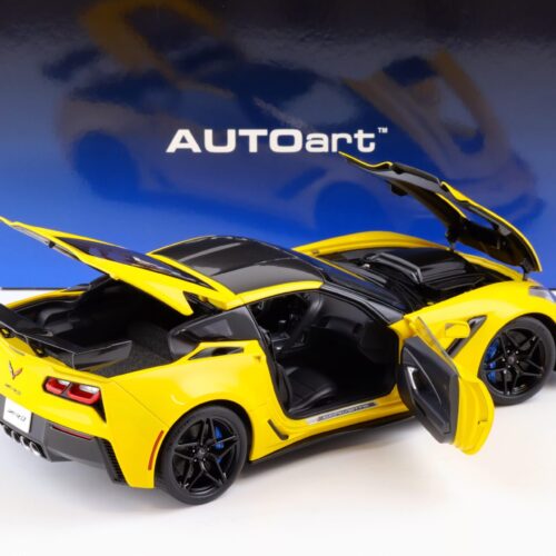 1:18 AUTOart Chevrolet Corvette C7 ZR1 Coupe 2019 Corvette Racing yellow