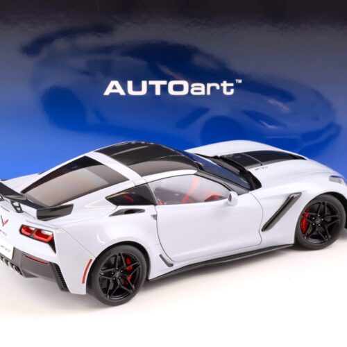 1:18 AUTOart Chevrolet Corvette C7 ZR1 Coupe 2019 Ceramic Matrix grey metallic