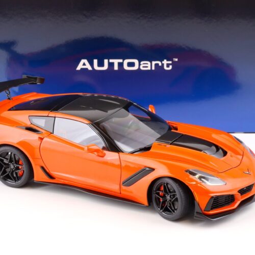 1:18 AUTOart Chevrolet Corvette C7 ZR1 Coupe 2019 Sebring orange tintcoat