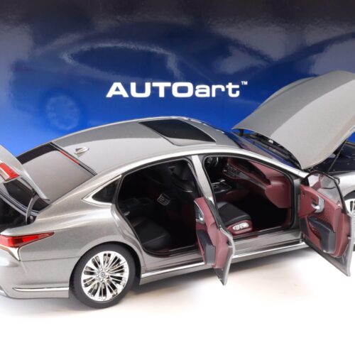 1:18 AUTOart Lexus LS500h Limousine 2018 Manganese Luster metallic 78867