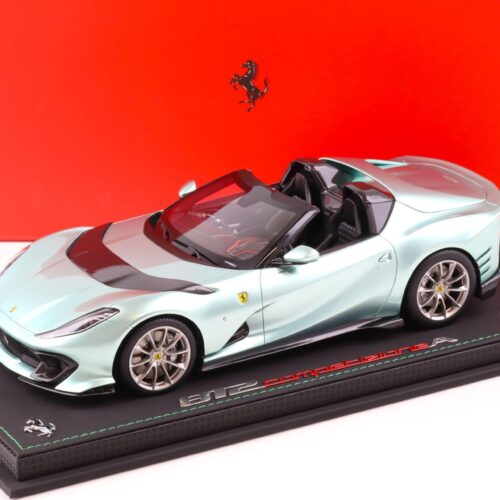 1:18 BBR Ferrari 812 Competizione Aperta Verde Tevere metallic - Limited 48 pcs.