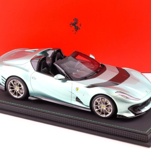 1:18 BBR Ferrari 812 Competizione Aperta Verde Tevere metallic - Limited 48 pcs.