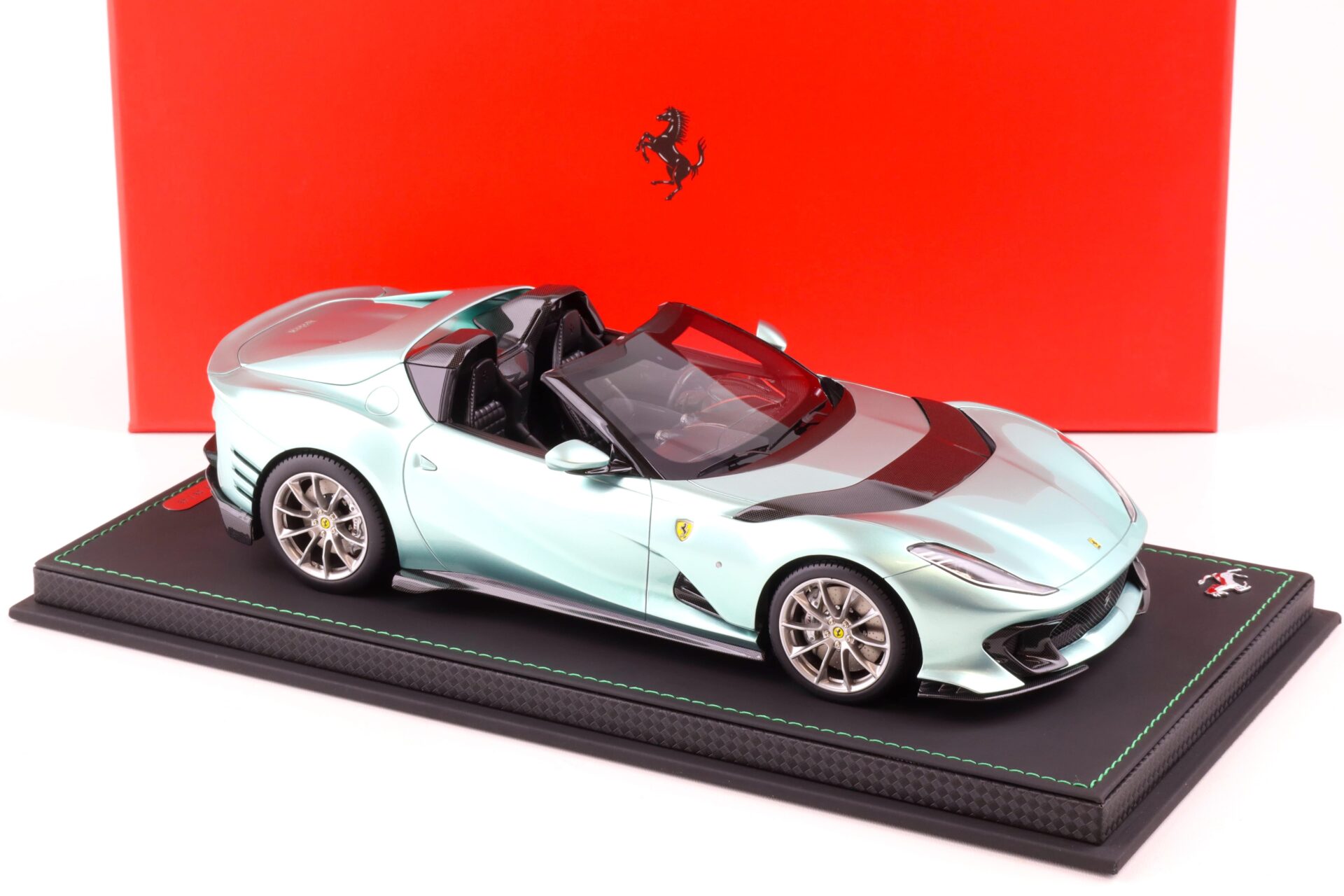 1:18 BBR Ferrari 812 Competizione Aperta Verde Tevere metallic - Limited 48 pcs.