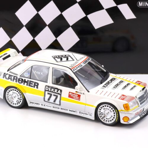 1:18 Minichamps Mercedes 190E 2.5-16 EVO 1 Team AMG Kreutzpointer DTM 1990 Kärcher #77