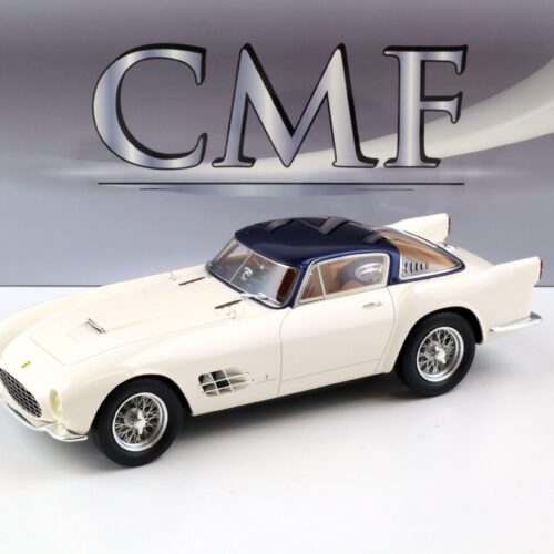 1:18 CMF Ferrari 375 MM Berlinetta by Pinin Farina white/ metallic blue roof 1955