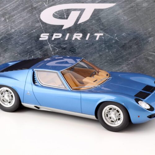 1:12 Kyosho / GT Spirit Lamborghini Miura P400 S blue metallic GTS12501BL
